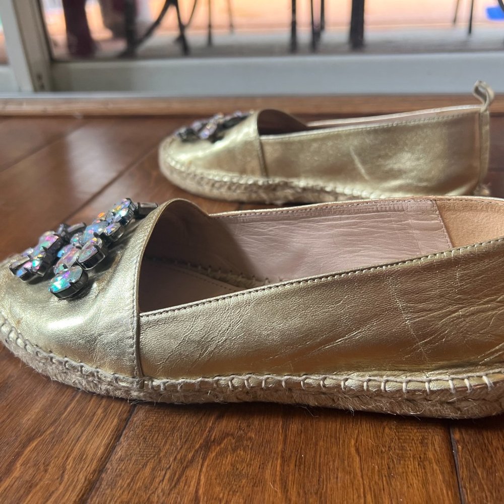 UTERQUE Rhinestone Espadrille - Picture 6 of 6